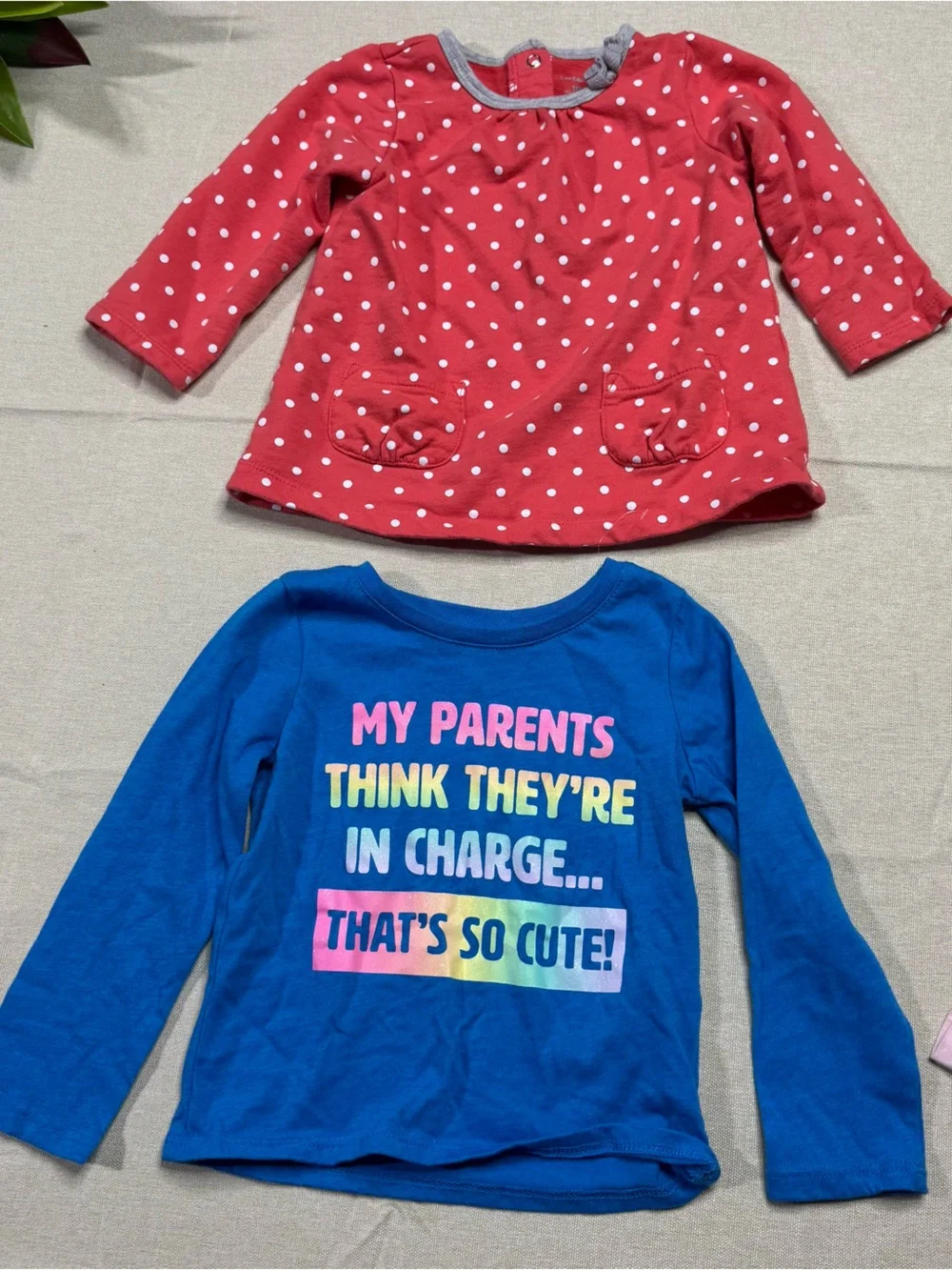 Girls 18-24 month Clothing Bundle Lot Carter’s Cat & Jack OshKosh NWT 8 Pc